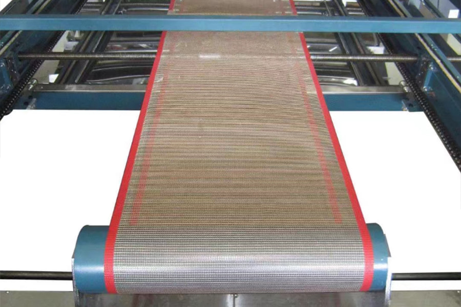 تسمه مش PTFE تسمه نقاله مش PTFE مقاوم در برابر درجه حرارت بالا