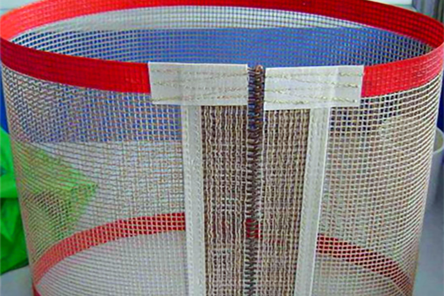 تسمه مش PTFE تسمه نقاله مش PTFE مقاوم در برابر درجه حرارت بالا
